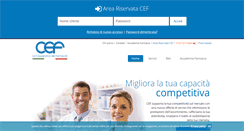 Desktop Screenshot of cef-farma.it